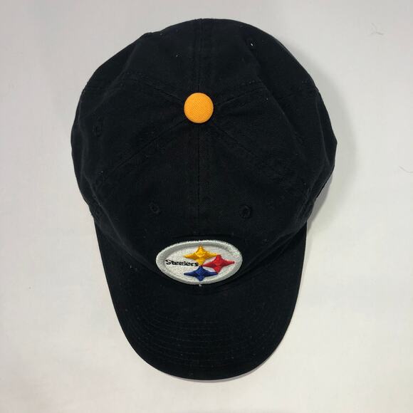 Pittsburgh Steelers hat NFL Team Apparel Snapback Black Cap - Picture 9 of 11